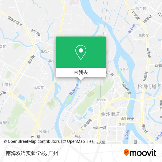 南海双语实验学校地图