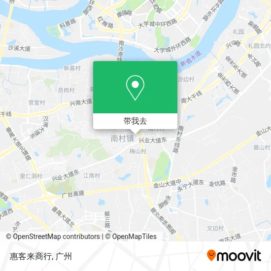 惠客来商行地图