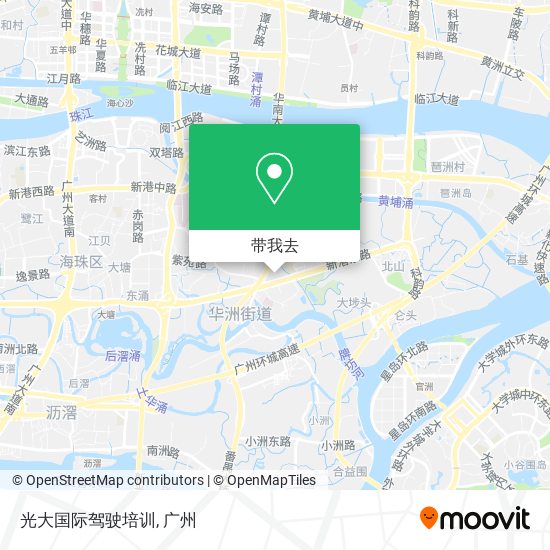 光大国际驾驶培训地图