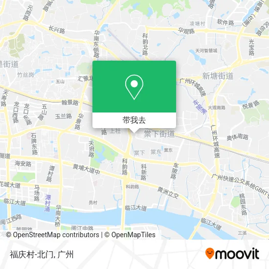 福庆村-北门地图