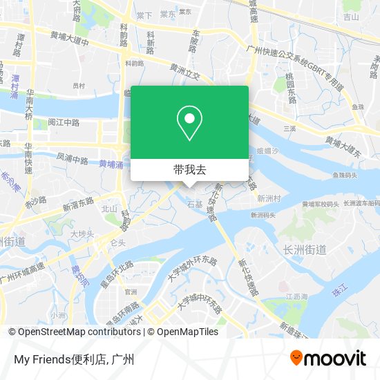 My Friends便利店地图