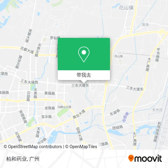 柏和药业地图