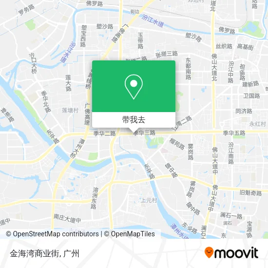 金海湾商业街地图