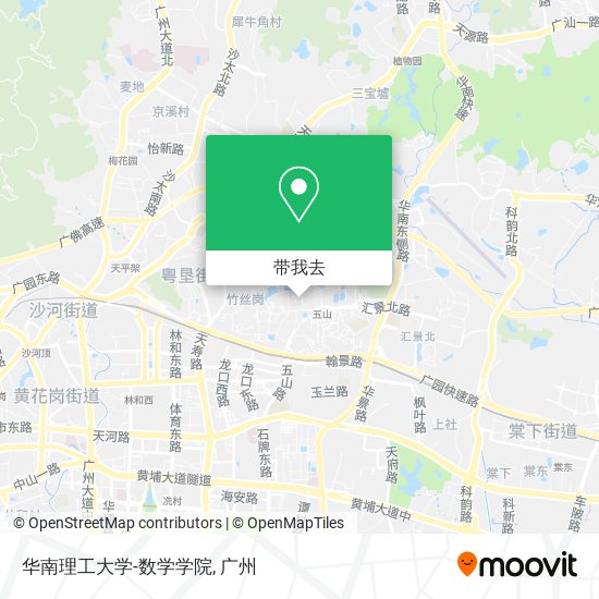 华南理工大学-数学学院地图