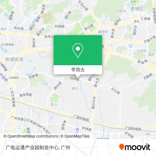 广电运通产业园制造中心地图