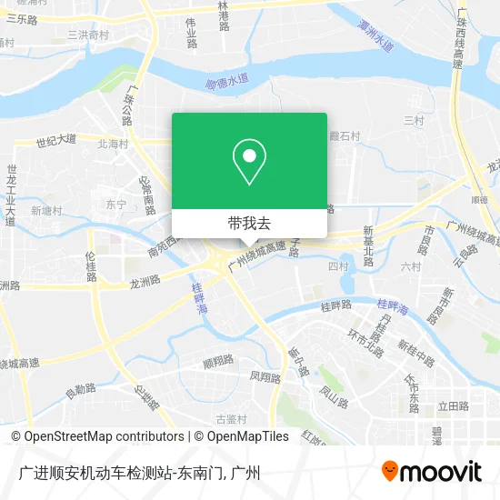 广进顺安机动车检测站-东南门地图