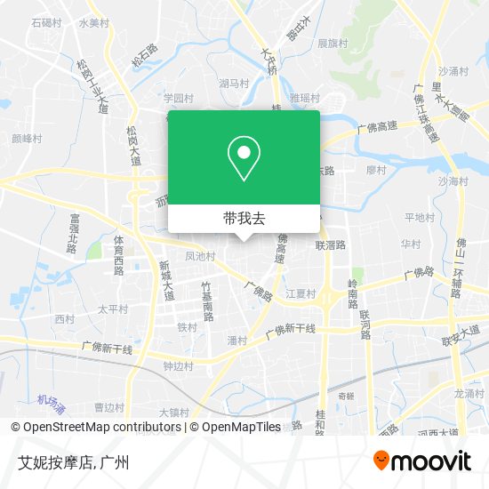 艾妮按摩店地图