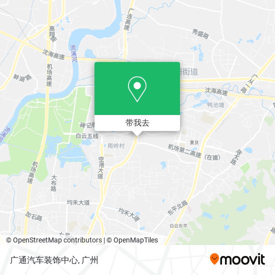 广通汽车装饰中心地图