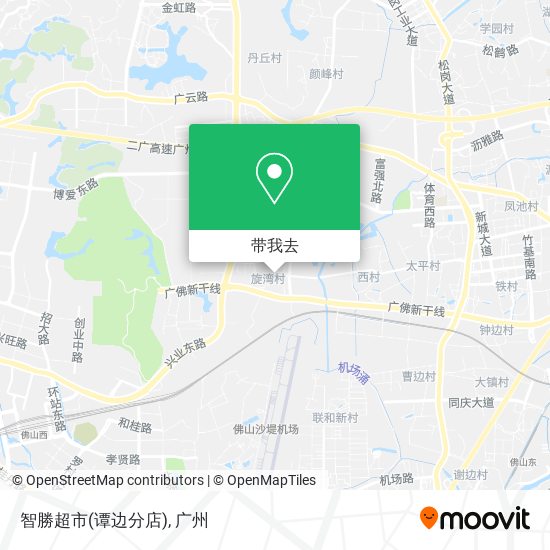 智勝超市(谭边分店)地图