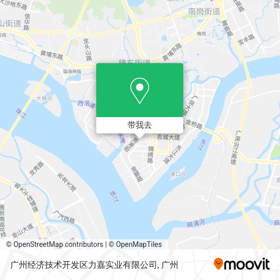 广州经济技术开发区力嘉实业有限公司地图