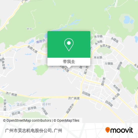 广州市昊志机电股份公司地图