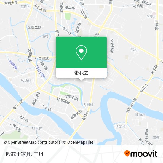 欧菲士家具地图