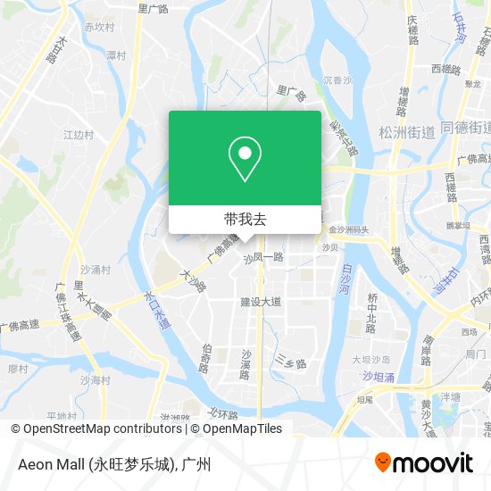 Aeon Mall (永旺梦乐城)地图