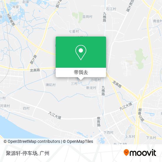 聚源轩-停车场地图
