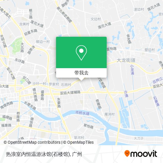 热浪室内恒温游泳馆(石楼馆)地图