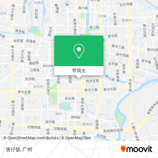 煲仔饭地图