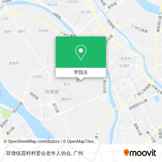 荷塘镇霞村村委会老年人协会地图