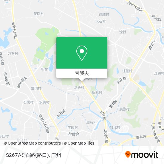 S267/松石路(路口)地图
