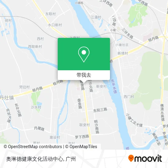 奥琳德健康文化活动中心地图