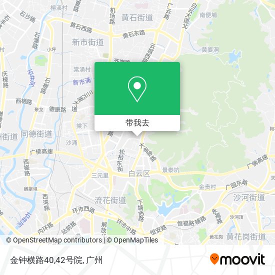金钟横路40,42号院地图
