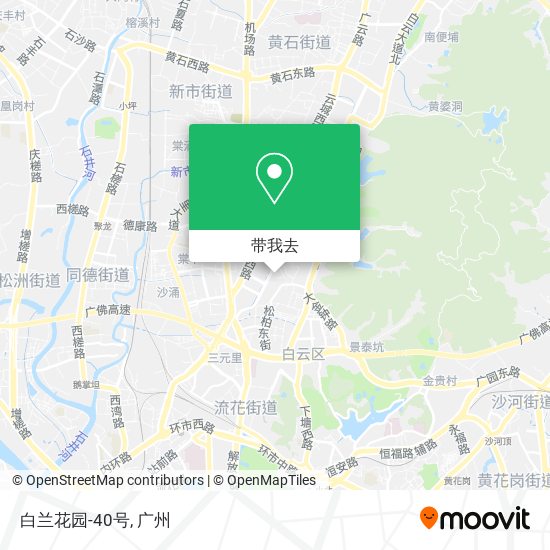 白兰花园-40号地图