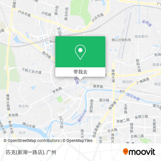匹克(新湖一路店)地图