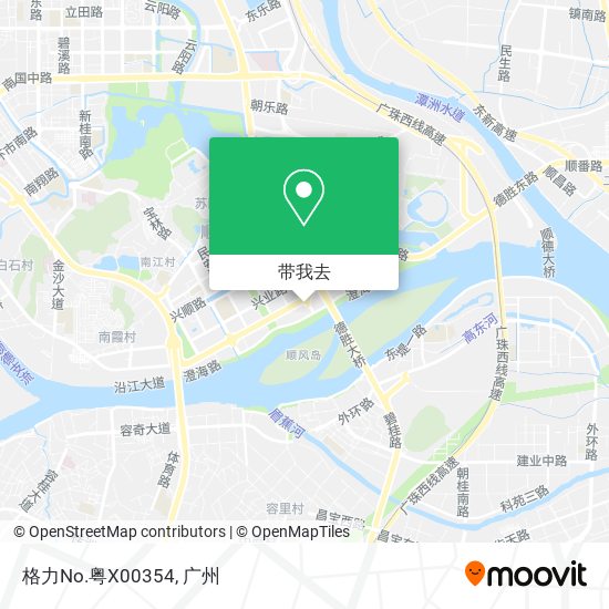格力No.粤X00354地图