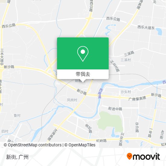 新街地图