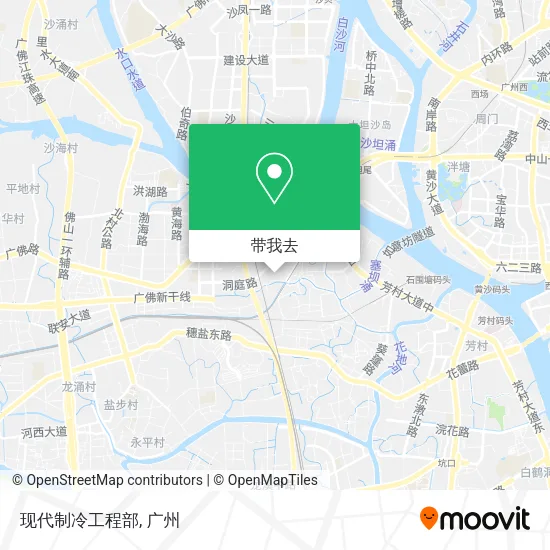 现代制冷工程部地图