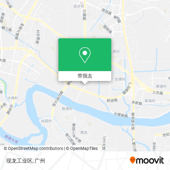 现龙工业区地图
