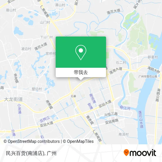 民兴百货(南浦店)地图