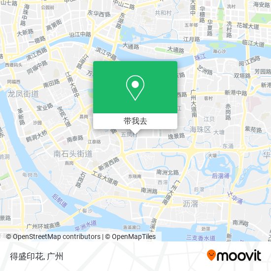 得盛印花地图