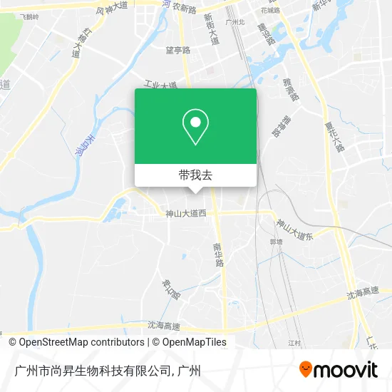 广州市尚昇生物科技有限公司地图