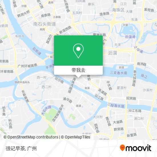 强记早茶地图