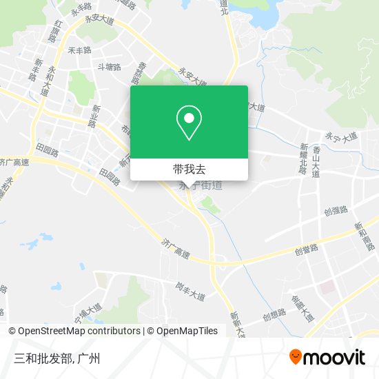 三和批发部地图
