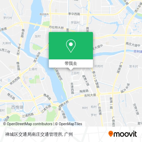 禅城区交通局南庄交通管理所地图