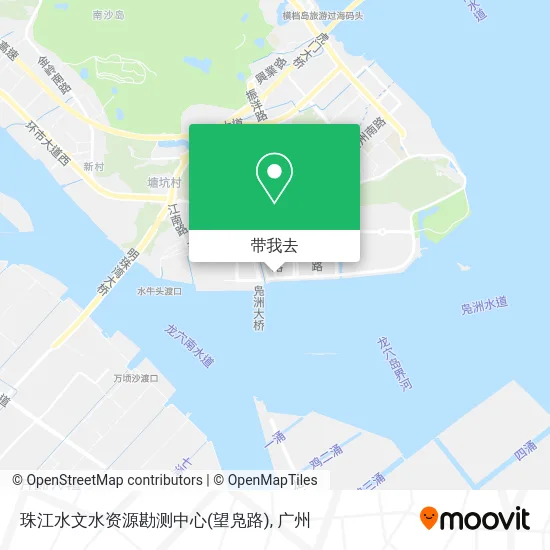 珠江水文水资源勘测中心(望凫路)地图