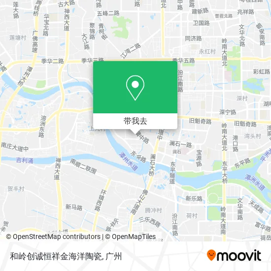 和岭创诚恒祥金海洋陶瓷地图