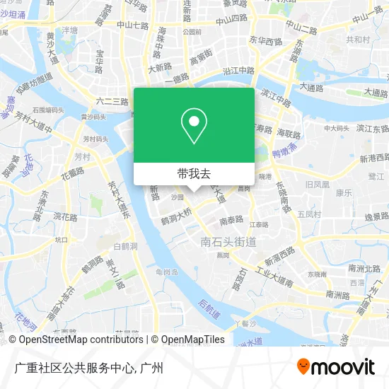 广重社区公共服务中心地图