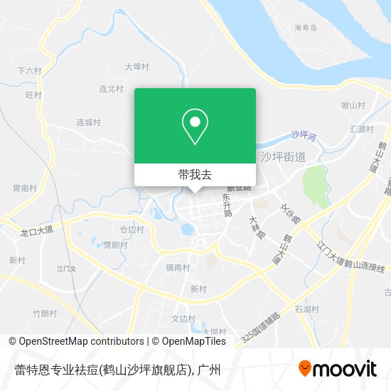 蕾特恩专业祛痘(鹤山沙坪旗舰店)地图