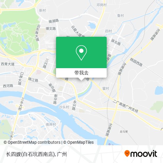 长四嫂(白石坑西南店)地图