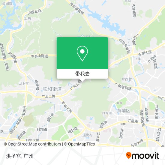 洪圣宫地图