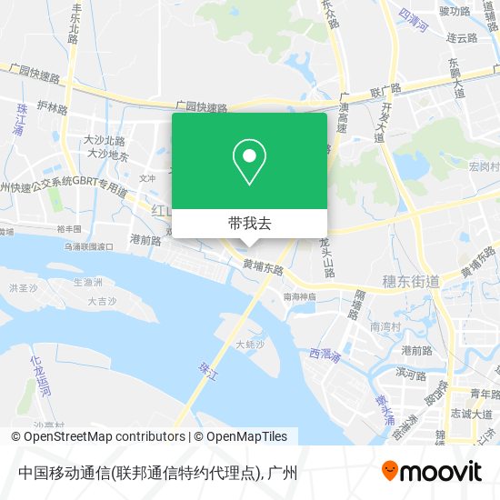 中国移动通信(联邦通信特约代理点)地图