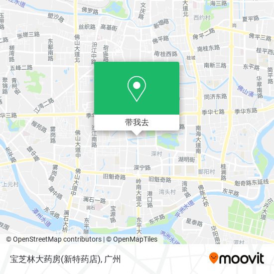宝芝林大药房(新特药店)地图