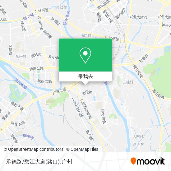 承德路/碧江大道(路口)地图