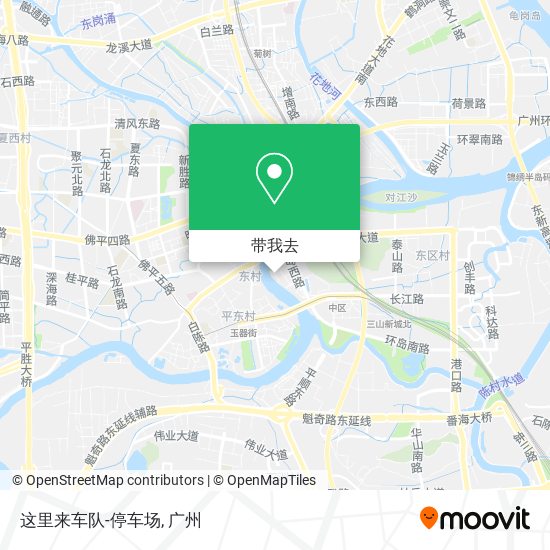 这里来车队-停车场地图