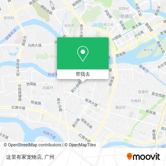 这里有家宠物店地图