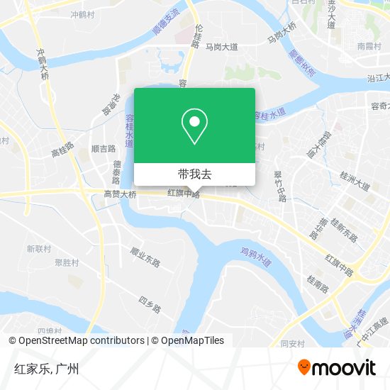 红家乐地图