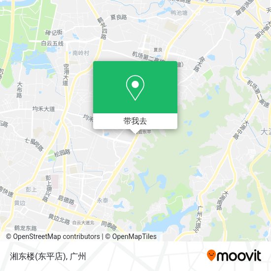 湘东楼(东平店)地图