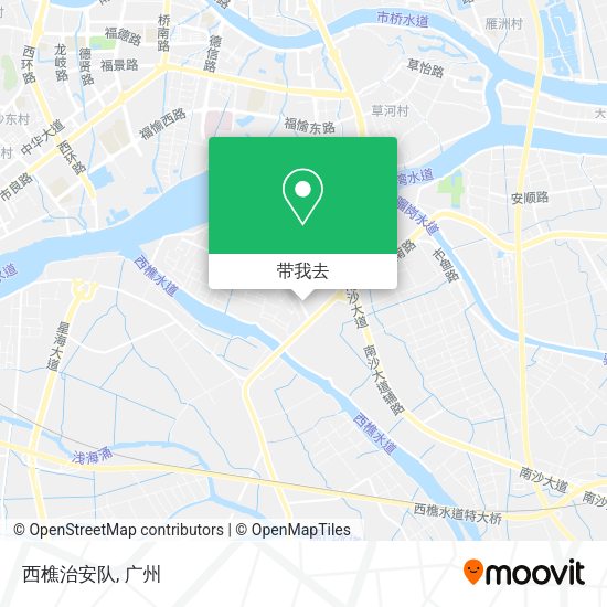 西樵治安队地图